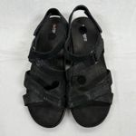 Reverse Revere Black Sandals Adjustable Comfort Straps Size‎ 41 READ Photo 2