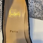 Christian Louboutin Crystal Embellished Peep Toe Heels Photo 6