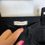 Madewell  | Size‎ 25 high rise skinny Jet Black Stretch Jeans Photo 3