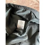 ASOS Sleeveless Velvet Front Zip Mini Dress Black Size 8 Photo 3