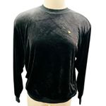 Adidas  Originals Women's Decadent Sport Trefoil Velvet Crew Sweatshirt Size M Photo 2