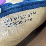 Patricia Nash  Emiliana Lace Up Leather Espadrille Sneakers Navy Blue‎ 7 Photo 9