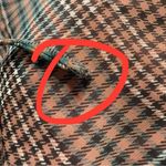 Urban Outfitters Cinched V-Neck Slip Mini Dress Houndstooth Size Large L EUC Photo 10