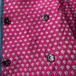 Ritu Kumar Teal Aneri Velvet Jacket Size Small Blue Photo 6