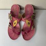 Spring Step  L'Artiste Belanus Slide Wedge Sandals FLORAL US Sz 9.5/10 EUR 41 Photo 2