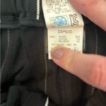 Demoo Paper bag style pants size Small Black Photo 3