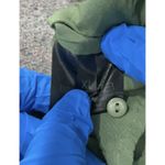 Camilla Pihl Green Floral Drop Waist Dress XL Double Georgette 38.75" Long Photo 4