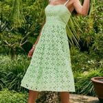 Lilly Pulitzer Majorie Eyelet Dress in Pistachio Green Photo 3