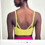 Lululemon  Nulu Front Gather Yoga Bra Light Support B/C Cup Sz8 Bronze Green Photo 1