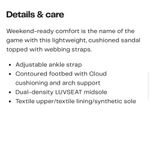 Chacos NWT Chaco Z Cloud Sandals Size 11 Black White Grey Geometric Retail $105.00 Photo 7