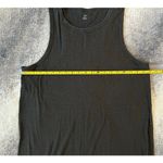 Aerie Maxi Black Racerback Tank Side Slit Summer Dress Size XL Vacation Beach Photo 3