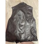 Hot Topic Hot‎ Topic Black Moto Vest XS Faux Leather Asymmetrical Bad Kitty C-0083 Photo 2