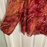 Soft Surroundings  Multicolor Paisley Blouse Size 1X NEW earth tones plus size Photo 1