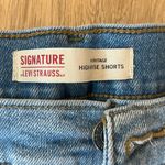 Levi's Levi Strauss Signature Heritage High Rise 5" Shorts Size 18/34 Photo 5