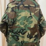 Vintage Official Military Army Field Jacket L Green Size L Photo 2