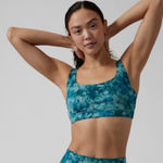 Athleta NWT  Exhale Printed Bra A-C Size Medium Photo 0