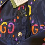 Gucci  Jumbo GG Squared Printed Anorak Jacket size 36 Photo 11