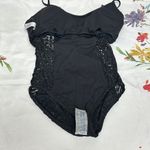 Time and Tru Black One Piece Swimsuit Sleek Design Size L Photo 5