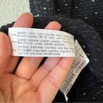 ZARA  Black Tweed Rhinestone Button Mini Dress Size Small Photo 7