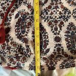 Anthropologie Floreat by Women's Zhara Floral Paisley Sheer Peasant Dress Small Photo 7