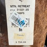 Ralph Lauren Sport vintage leather vest with a natural hair on cowhide size M Photo 9