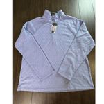 Eddie Bauer  Women's Long Sleeve Polar Fleece Quarter Zip Pullover Large L Photo 8