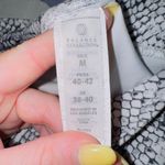 Balance Collection Women's Black White Monochrome Patterned High Rise Leggings Photo 2