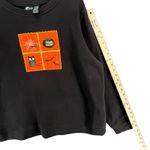 Holiday Editions Sweatshirt Womens 1X Black Halloween Embroidered Pullover Owl Photo 6