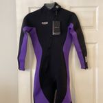 DIVE and SAIL Women’s Wet Suit size S brand new color black and purple Photo 1