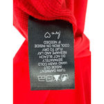 Nic+Zoe  Pop Red Rib Knit Long Sleeve Casual Shift Sweater Dress Size Medium NWT Photo 6