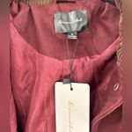 Line and Dot  Chelsea Jacket in Bordeaux Photo 4