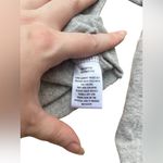 AERO Cropped Sweatshirt Womens Medium Long Sleeve Grey Graphic Maui Christmas Gray Photo 4