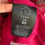 Farm Rio NWT  Pink Floral Glam Scarf Long Sleeve Maxi Dress Photo 12