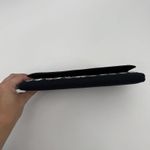 Vintage Black Silk Floral Embroidered Clutch Bag *No Closure* Photo 4