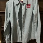 Ariat Crystal Teal Stripe button up Photo 0