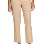 Lady Hagen  Club Crop Core Golf pant Tan Size 8 NWT Straight leg Stretch Pockets Photo 0