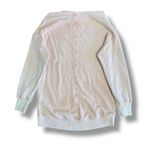 Anthropologie Pilcro Peach Pink Cotton Sweatshirt Lightweight Pullover M Photo 5