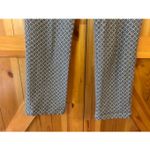 Dana Buchman Women’s Straight Dress Pants Black White Geometric Size 16 (5925) Photo 2