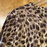 J. McLaughlin  Sophia Safari Dress Animal Print NWT Camel Brown XXS MSRP $228 Photo 3