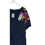 Yoana Baraschi Women's Dress Midi Shift Silk Lined Cinched Waist Sequin Size 6 Photo 1