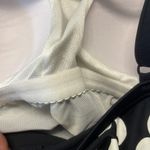 Azul Black White One Piece Swimsuit Adjustable Spaghetti Strap Size 10 EUC #7278 Photo 7