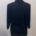 French Laundry Glitter Gold Snake Print Layered Attached Cardigan Blouse Photo 5