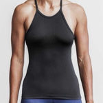 Nobull NWT  Women’s Ribbed Halter Tank - XXL - Black Photo 0