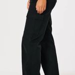Hollister  Black Ultra High-Rise Cargo Dad Pants Photo 1