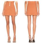 Free People EUC Every Minute, Every Hour Mini Skirt in Burnt Orange - Size 10 Photo 2