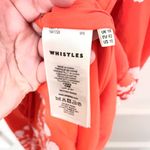 Whistles Adora Trailing Floral Occasion Dress Orange Size US 10 Photo 4