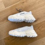 Hide & Jack Unisex Plain Logo Streetstyle Sneakers in White Size 10 Photo 4