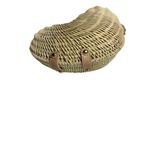 Haute Hippie Women's Natural Shell Tote with Beaded Handle Photo 5