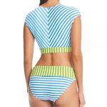 Bleu Rod Beattie Cap Sleeve Crop Bikini Top Size 10 Photo 8