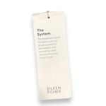 Eileen Fisher NWT Slim Black Tencel Nylon Stretch Ribbed Pull-On Pants Sz M Photo 6